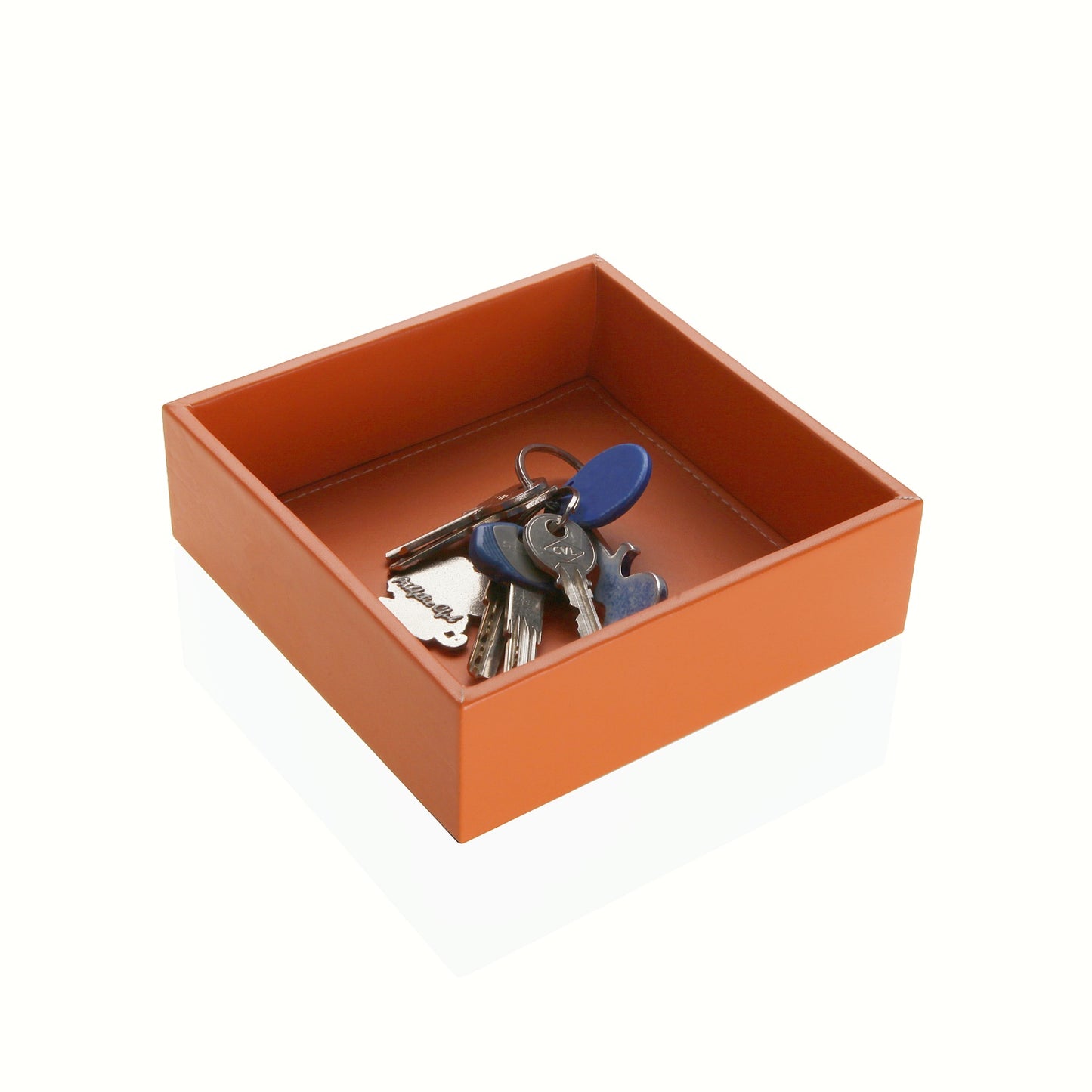 DAMDAM GO Bandeja Organizador Para Accesorios, Vaciabolsillos Para Llaves, Almacenamiento Aparador Organizador, Teléfono, Moneda, Joyería y Mesa de Noche