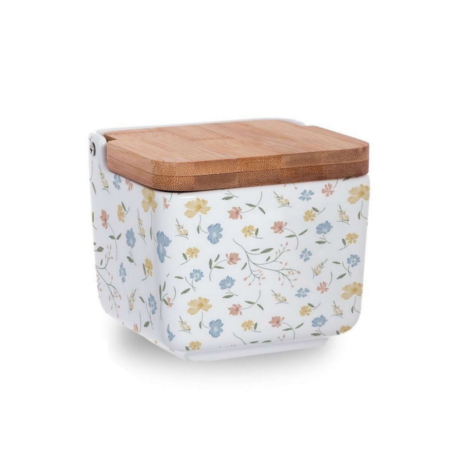 Azucarero Cocina Blanco Minimalista de Cerámica