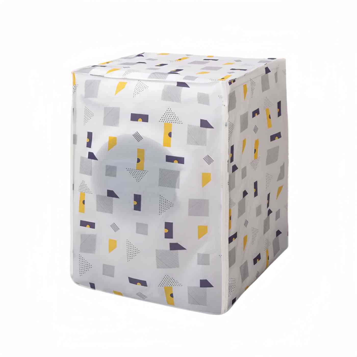 Funda Lavadora Frontal Con Cremallera, Funda lavadora Exterior Impermeable, Funda Para Lavadora Interior Prueba de Polvo