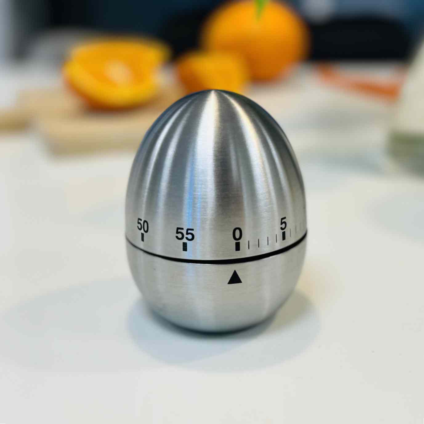 Temporizador de Cocina, Alarma Fuerte Giratoria Mecánica Forma de Huevo, Temporizador Multifunción Timer en Niños para Estudiar, Trabajar, Hacer Ejercicio