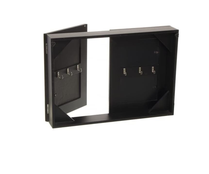 Tapa Contador de luz Cubre Cuadros electricos con Portafotos y Ganchos para Cuelgallaves