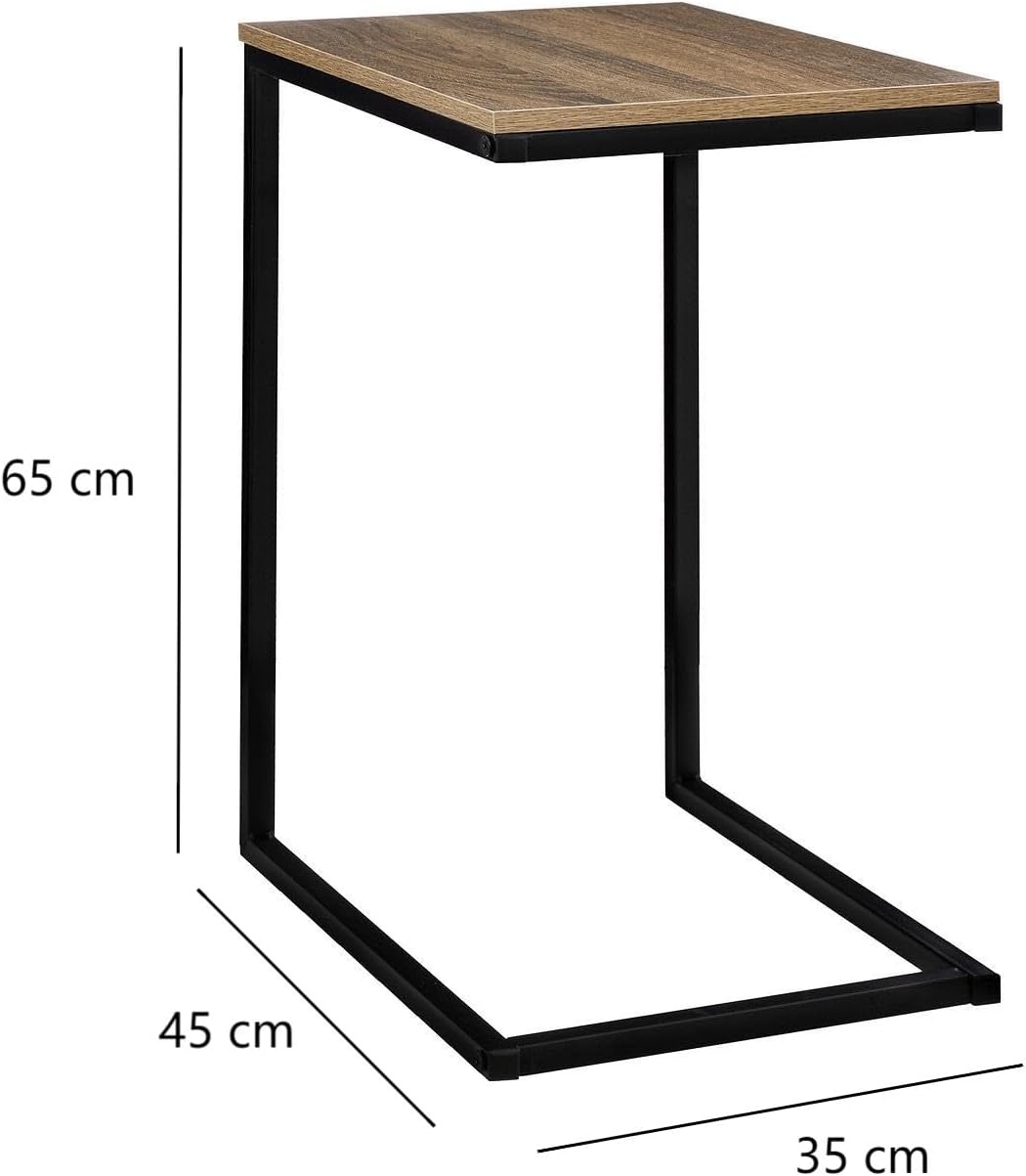 Eurosilla Beat Side Mesa Auxiliar, Madera, 4535