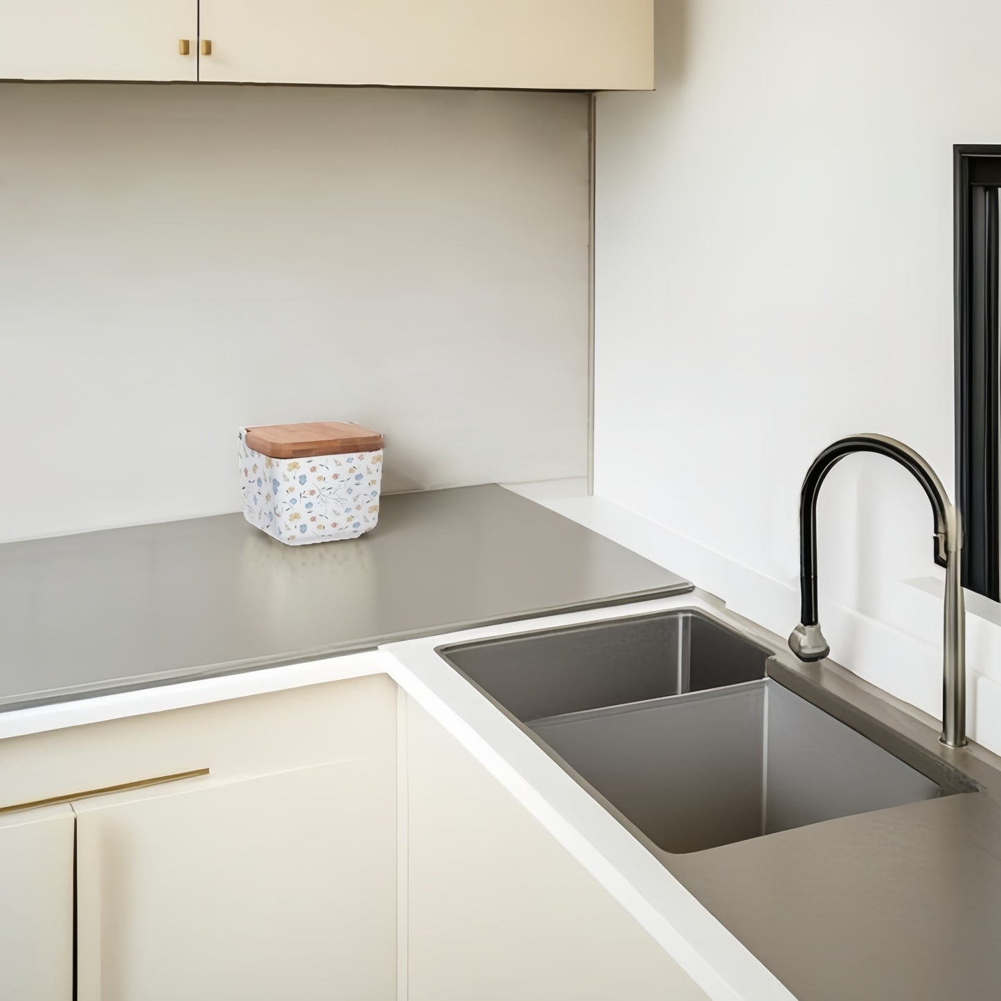 Azucarero Cocina Blanco Minimalista de Cerámica