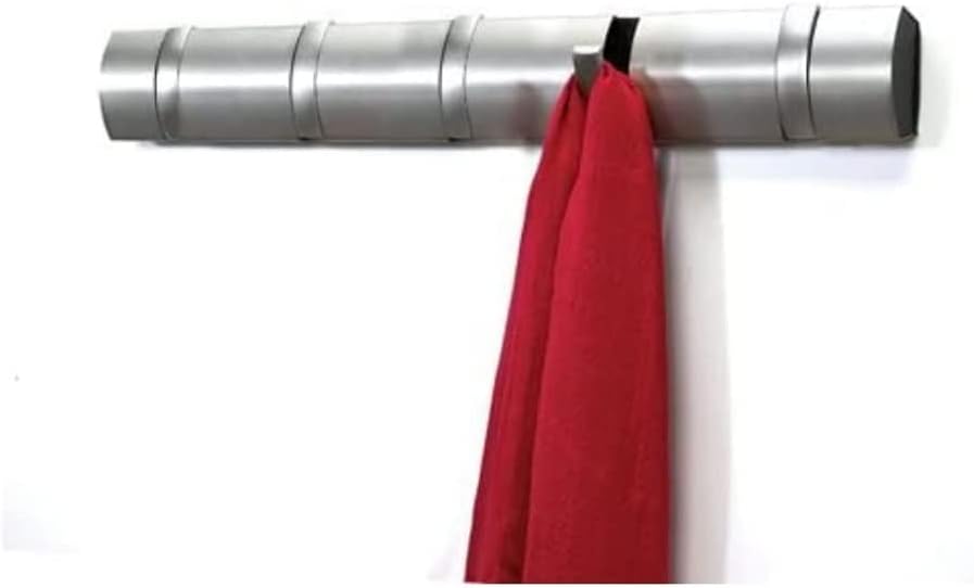 Flip Perchero de Pared con Ganchos extraíbles