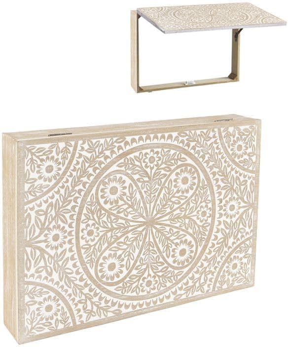 Tapa Contador de luz Cubre Cuadros electricos Nórdico de Madera Mandala