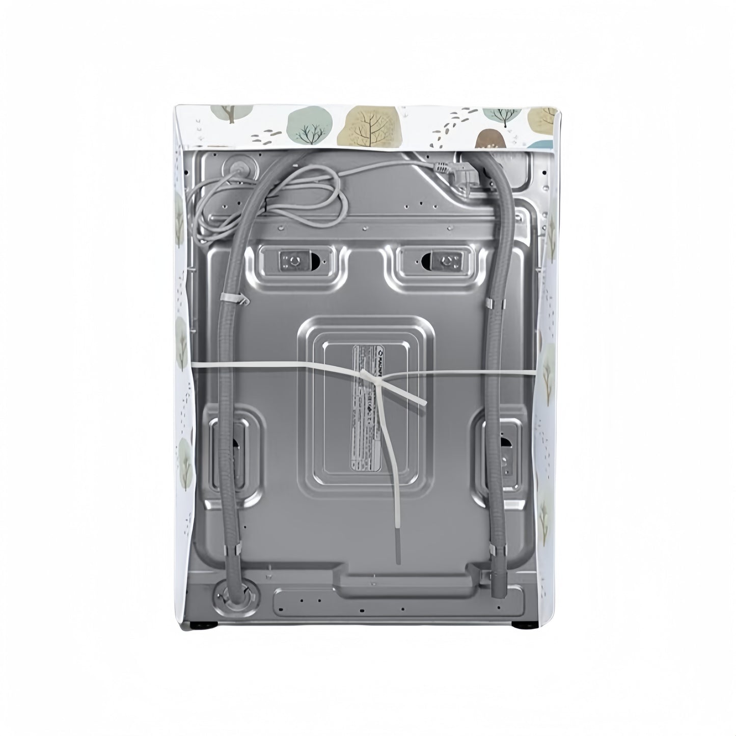 Funda Lavadora Frontal Con Cremallera, Funda lavadora Exterior Impermeable, Funda Para Lavadora Interior Prueba de Polvo