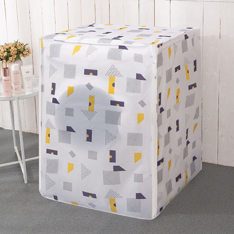 Funda Lavadora Frontal Con Cremallera, Funda lavadora Exterior Impermeable, Funda Para Lavadora Interior Prueba de Polvo