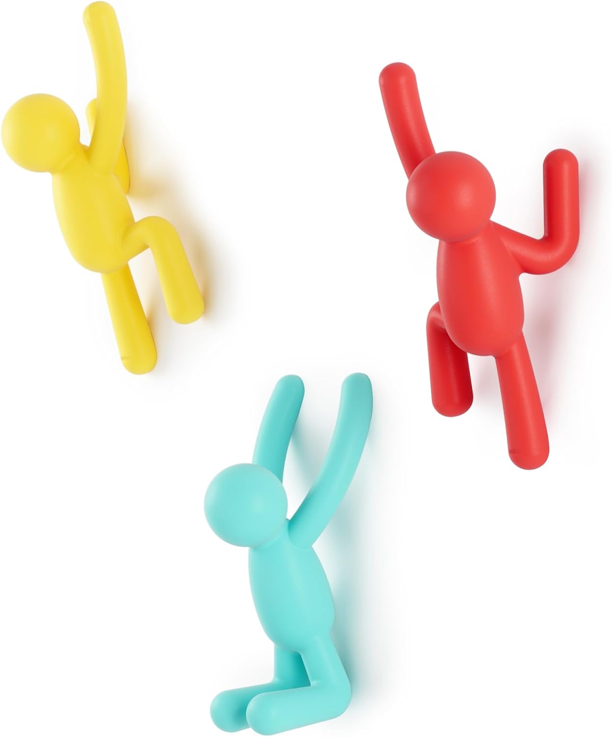 Umbra Buddy Ganchos de pared, juego de 3