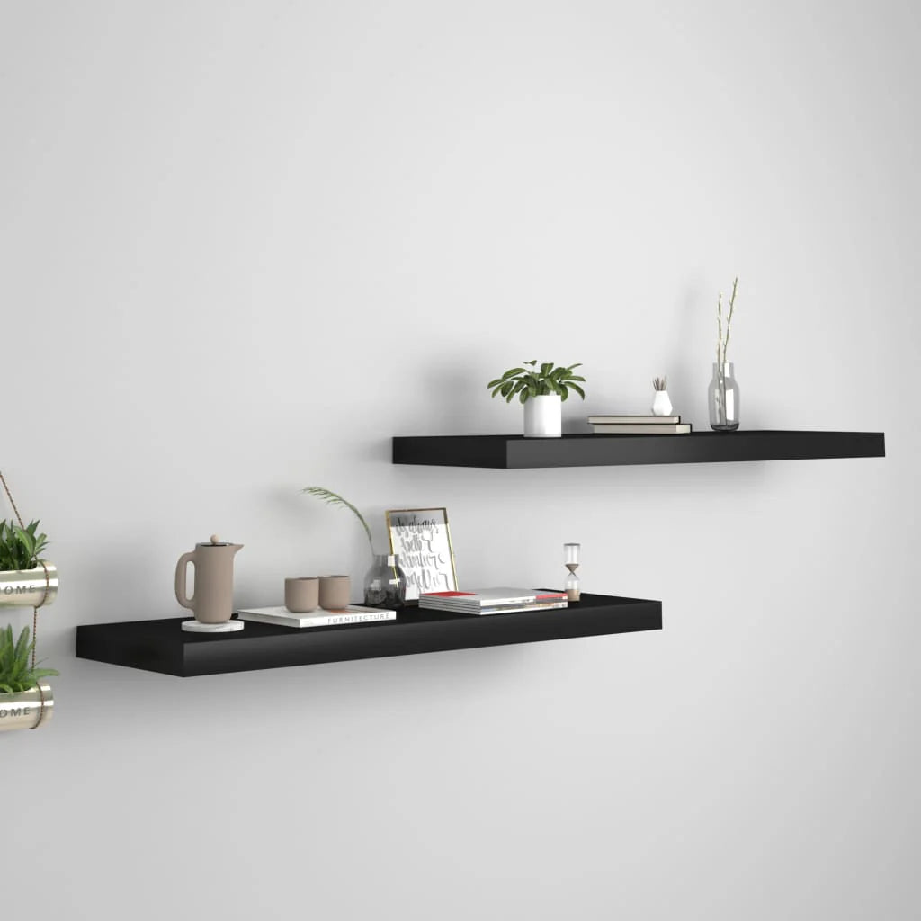 Estante Balda de Pared Flotante, Estante de Pared Madera MDF, Para Salón, Cocina y Dormitorio