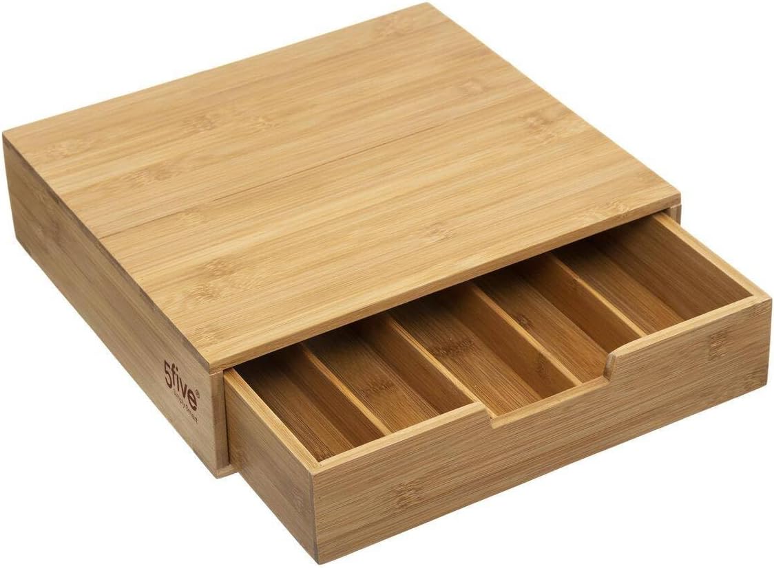portacápsulas 1 cajón cápsulas de bambú 1 cajón