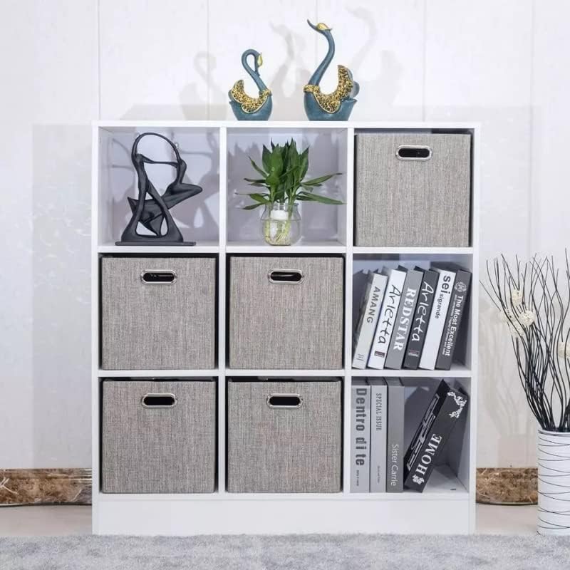 Cajas de Almacenamiento de Tela Cesta Organizador Plegable Pack de 2 Unidades