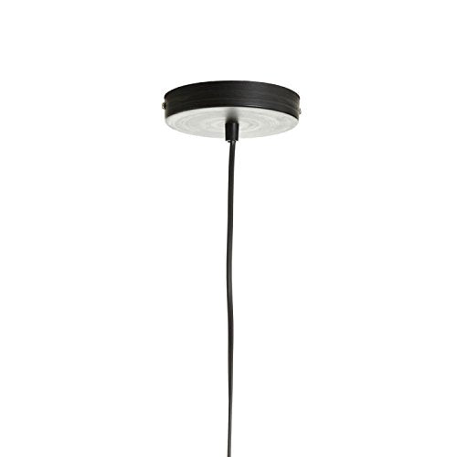 Lámpara de techo industrial negra de metal para comedor Factory