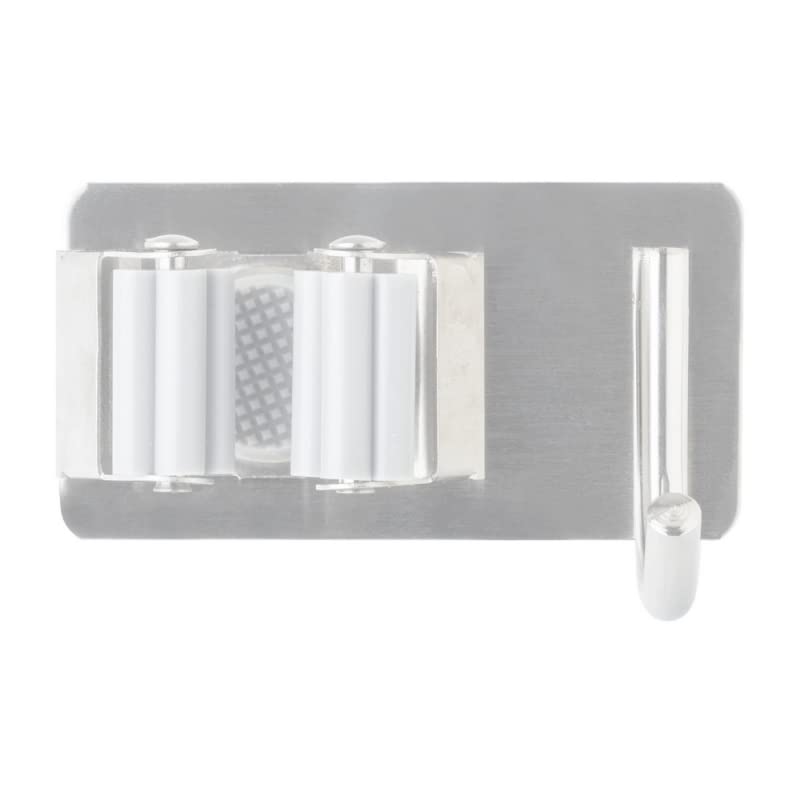 Juego de 2 Sujeta escobas Simple con Adhesivo 3M Compact