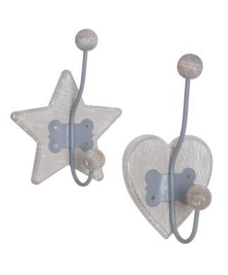 Set 2 Perchero Individual Natural 2M