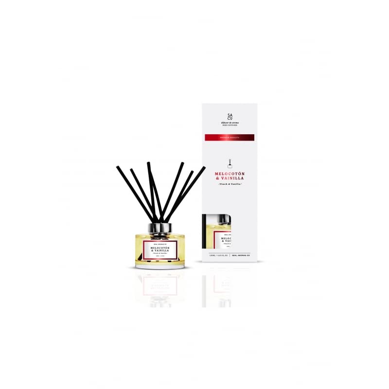 Ambientador Mikado Premium Jazmin y Roble 120 ml, Difusor de Aroma Fresco de Larga Duracion