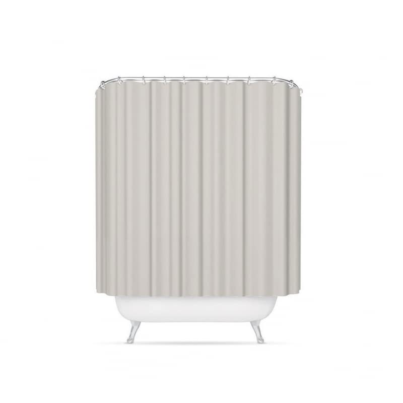 Cortina de Ducha poliéster Impermeable para Cuarto de baño 180x200 cm