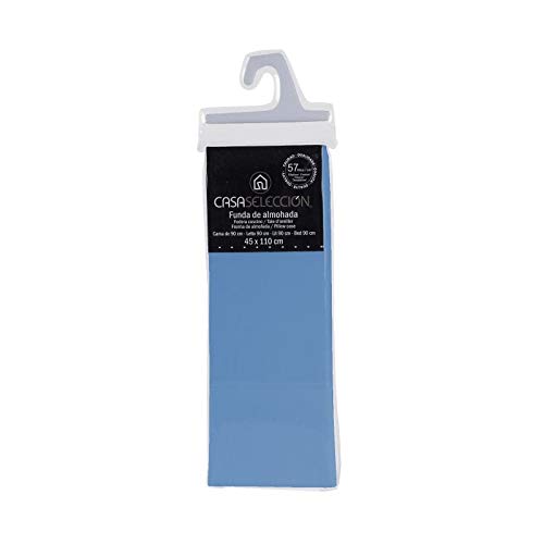 Funda de Almohada Cama 90 Azul 110 x 45 cm