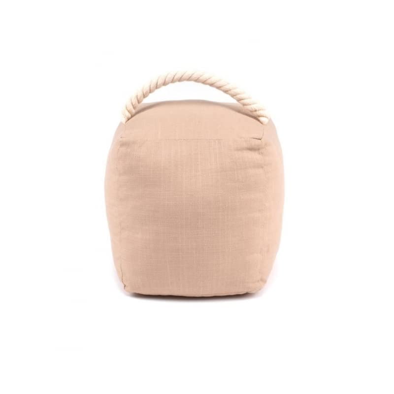Sujetapuertas Decorativo de Tela Beige