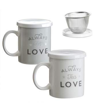 Taza con Filtro Bistro (Pack 2 tisana)