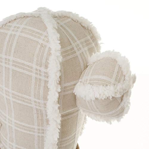 Sujetapuertas Decorativo de Tela Beige