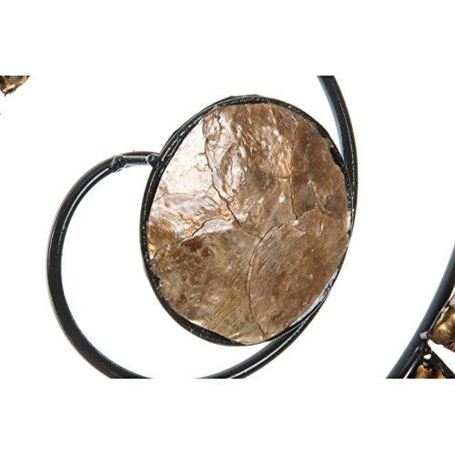 Mural de Pared Metal Espiral 90 cm