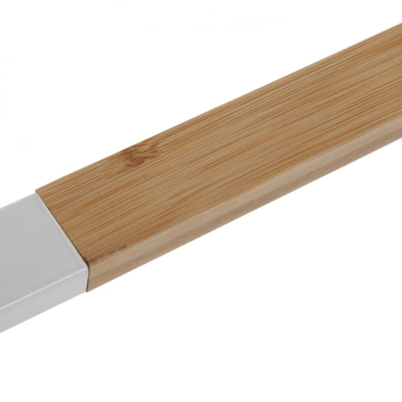 Toallero Metal con Madera bambú Estilo Nordico Plegable