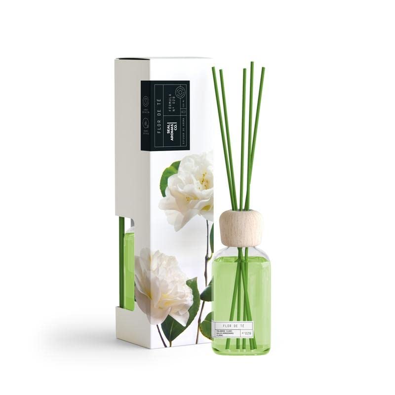 Ambientador Mikado Ginger Lily Essential 220 ml, Difusor de Aroma Fresco de Larga Duracion
