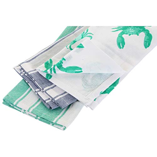 Pack Set 6 Trapo de Cocina de Algodon 170 GMS.