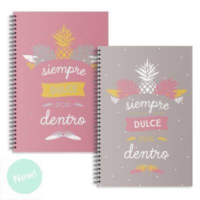 Set 2 Libretas A4 Piña 2C