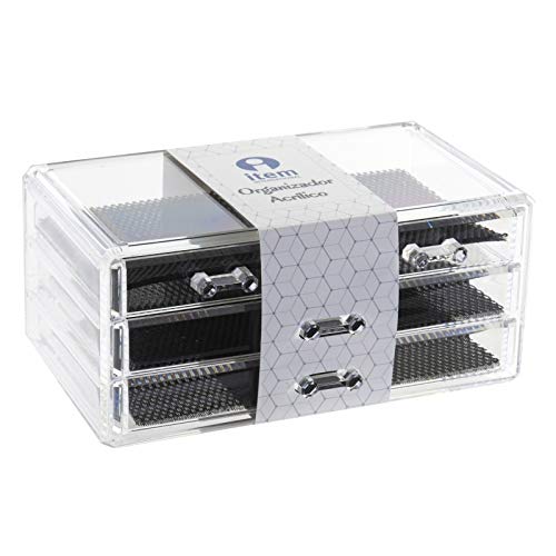 Organizador cosméticos de 3 Pisos con 4 cajones para baño