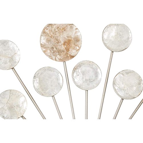 Mural Espejo de Pared Metal 81x2 cm