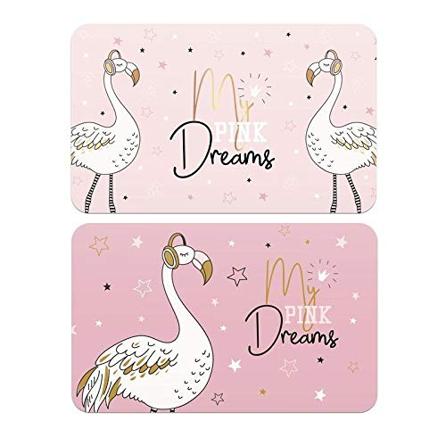 Juego de 12 Individuales de Mesa Pink Dream