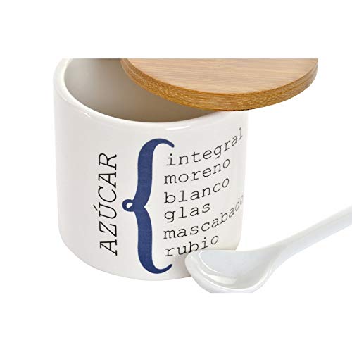 Azucarero Dolomite con Tapa de Bambu