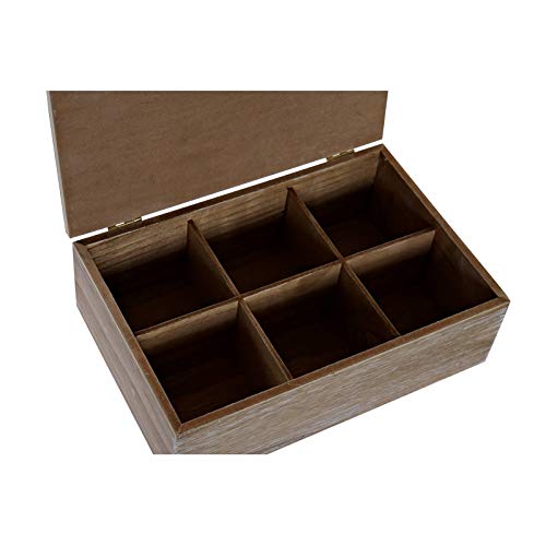Caja de Madera Mango Mano Fatima con separacion