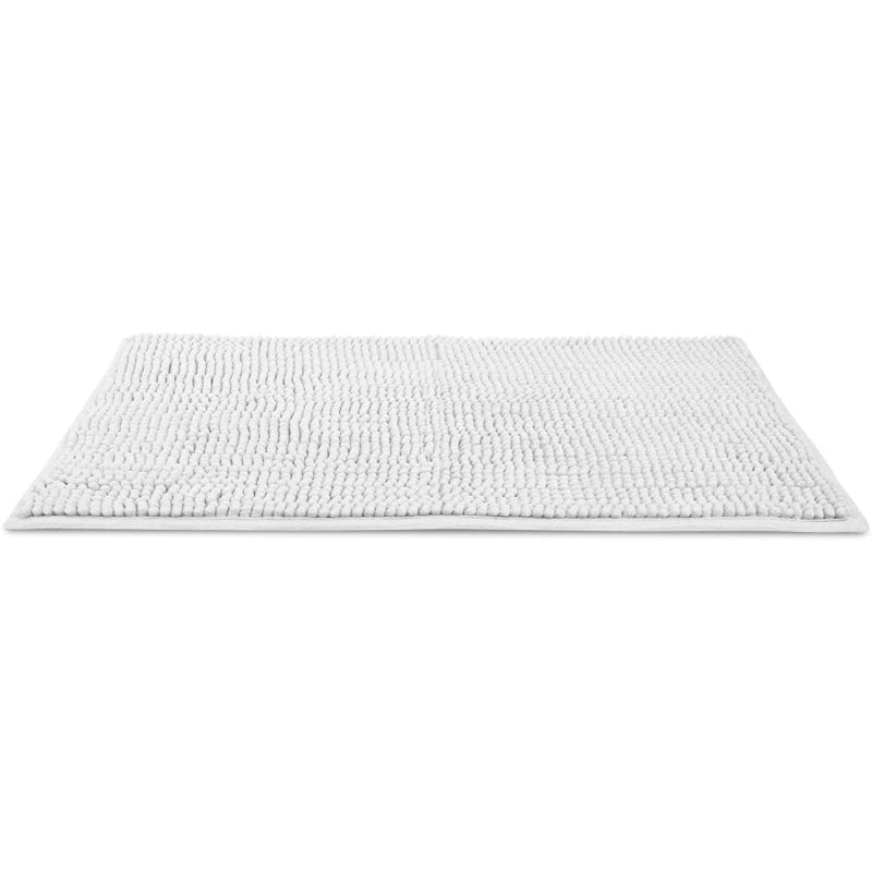 Alfombra baño Confort Antideslizante y Absorbente Beige 45x75 cm Alfombrilla de Baño Beige Mullida para Ducha