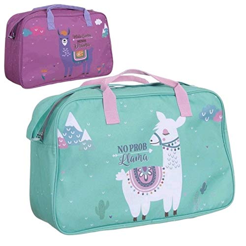 Bolsa Viaje Colores Llama