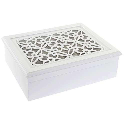 Relojes Blanco de Madera Moderno para Dormitorio Vitta