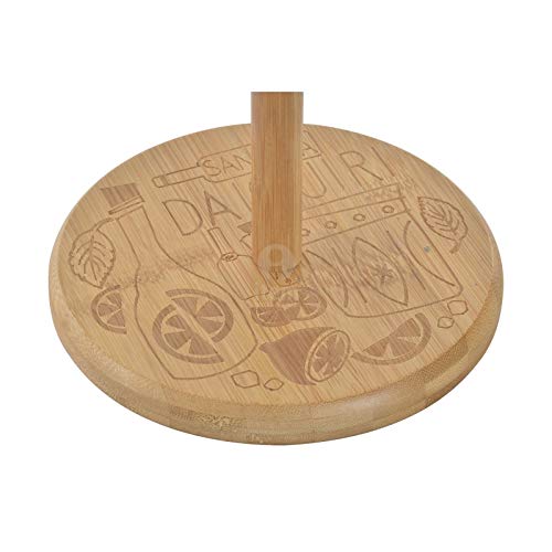 Portarrollos bambú Natural cocteles