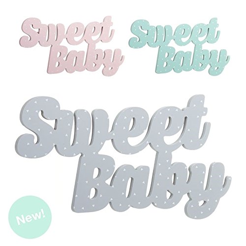 Letras Madera Decorativas Infantil Sweet Baby Color.