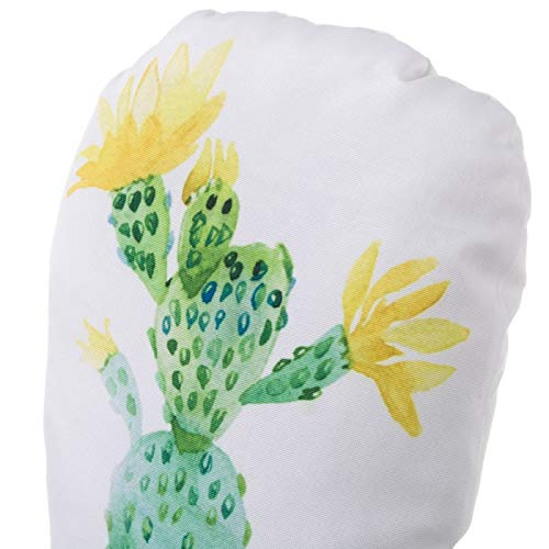 Set 2 Sujetapuertas de Tela Arena Cactus Amarillo