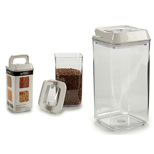 Tarron acrilico 1,2 L Cierre hermético