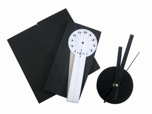 Vococal - Reloj de pared con números adhesivos - Color negro - Moda DIY Reloj de pared