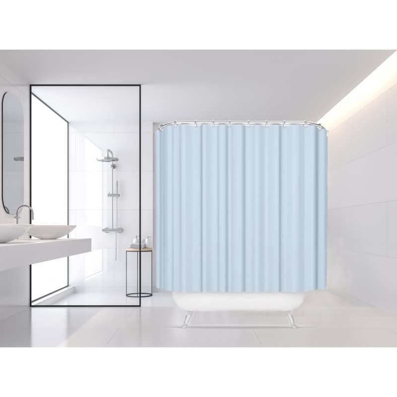 Cortina de Ducha poliéster Impermeable para Cuarto de baño 180x200 cm