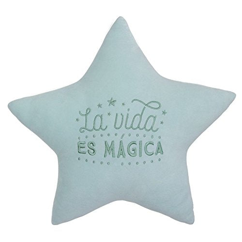 Juego de 3 Cojines Relax extrasuave Estrellas con Letras Bordada
