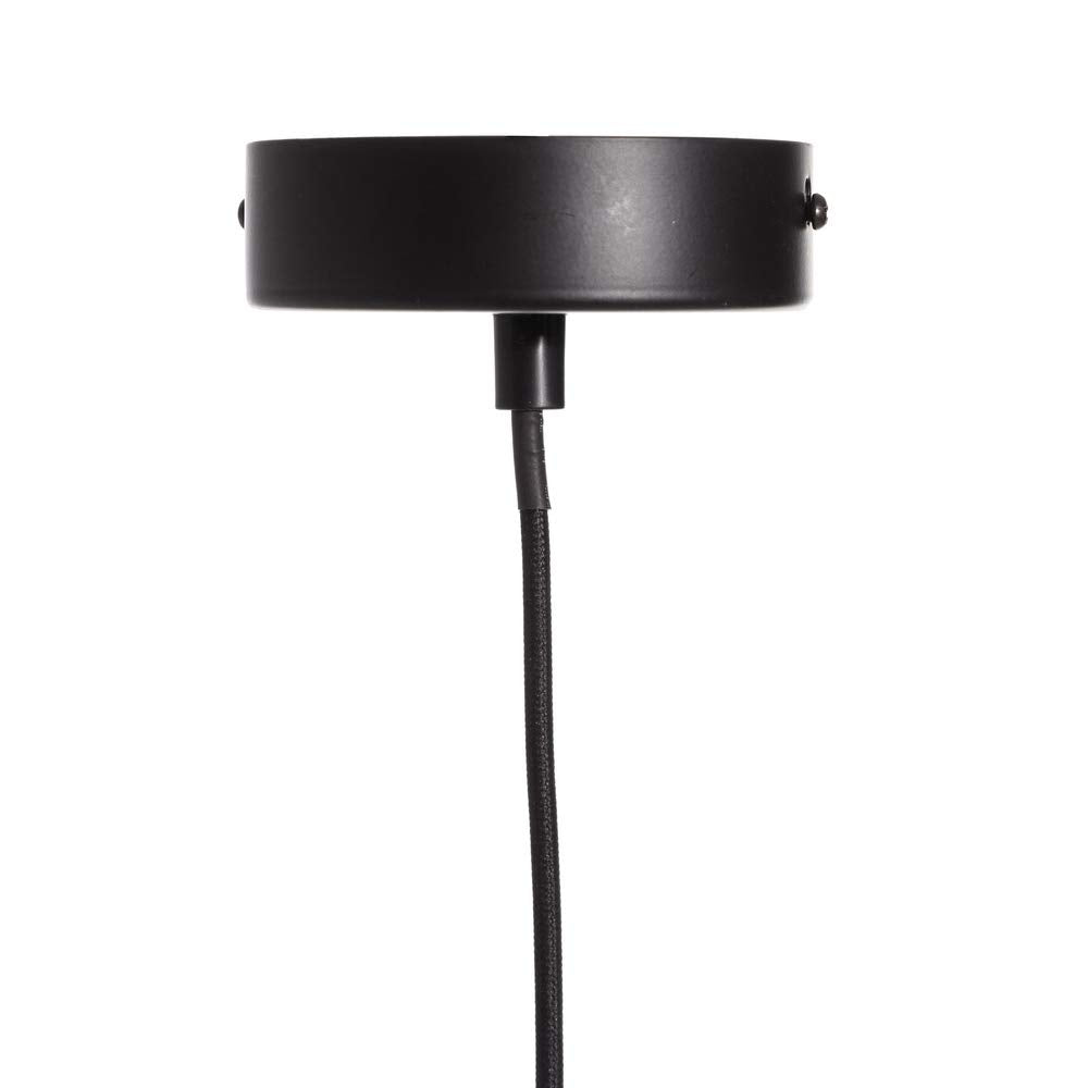 Lámpara de techo contemporánea colgante de fibra blanca de ø 30 cm