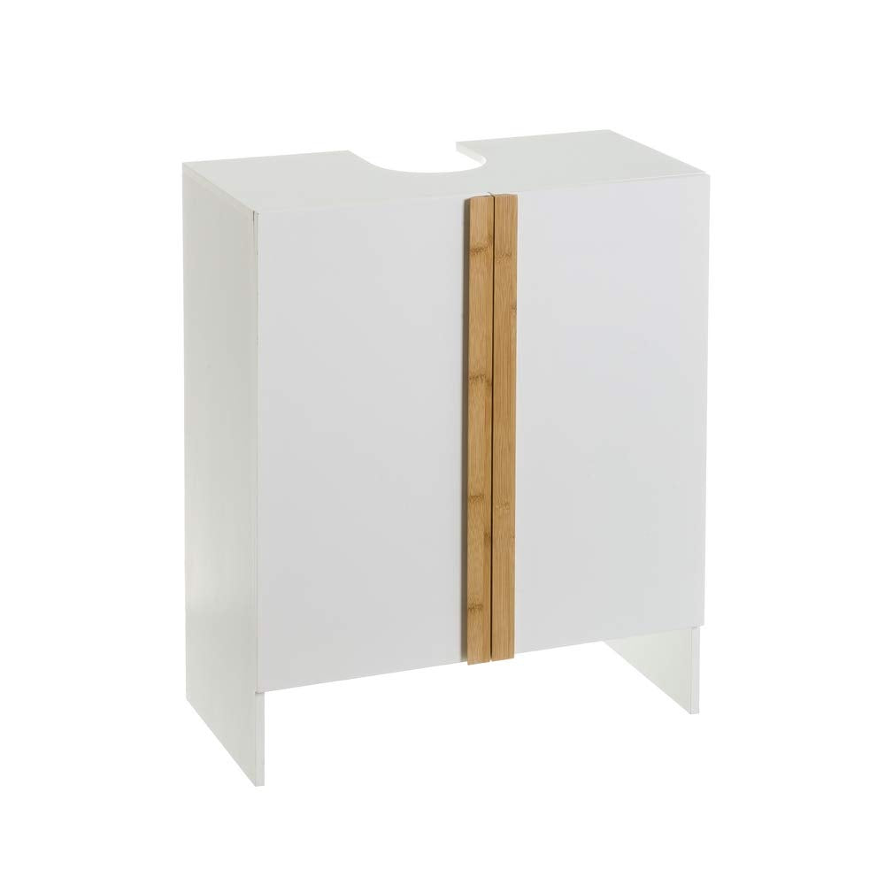 Mueble bajo Lavabo Premium para Cuarto de baño (Madera y Bambu)