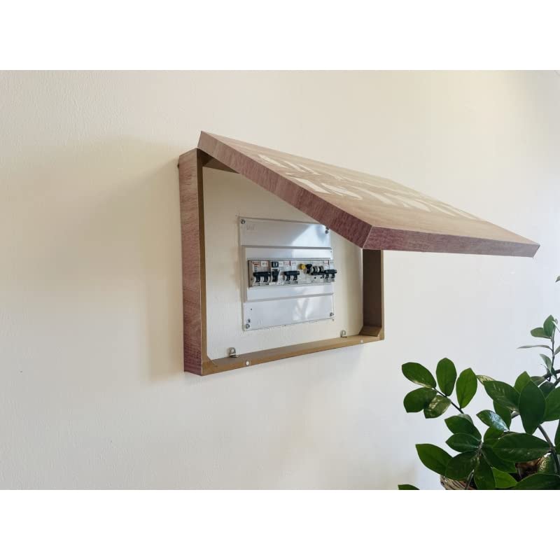 Tapa Contador de luz Cubre Cuadros electricos Buda Lienzo Canvas Madera