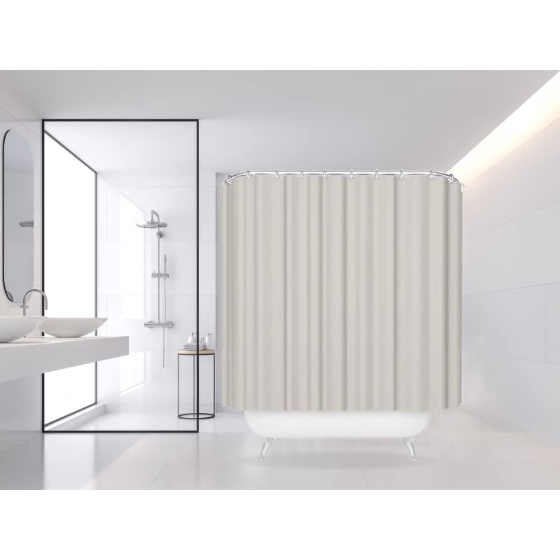 Cortina de Ducha poliéster Impermeable para Cuarto de baño 180x200 cm