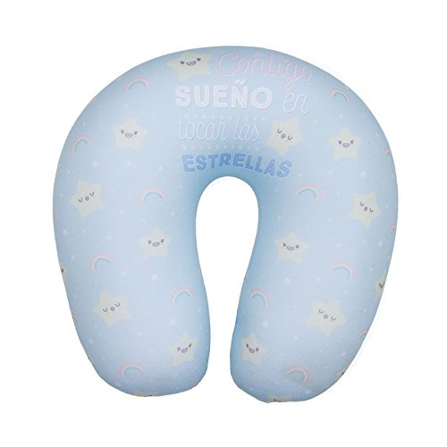 Cojin de viaje, diseño "Estrellas"