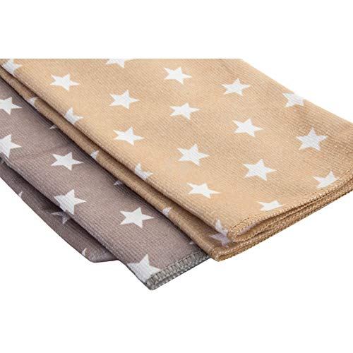 Set 2 Trapo de Cocina Microfibra Estrellas